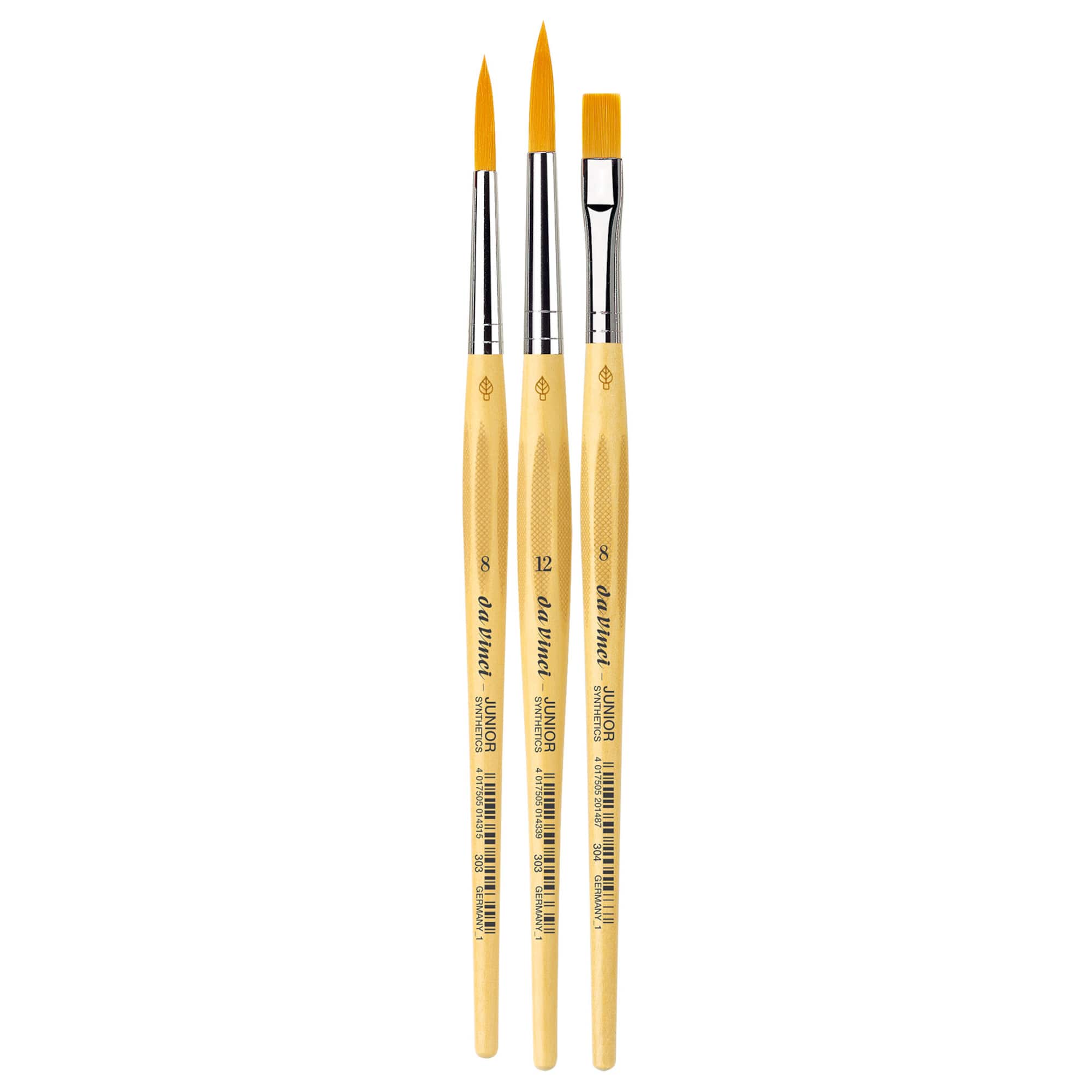 da Vinci JUNIOR Synthetics 3 Piece Brush Set